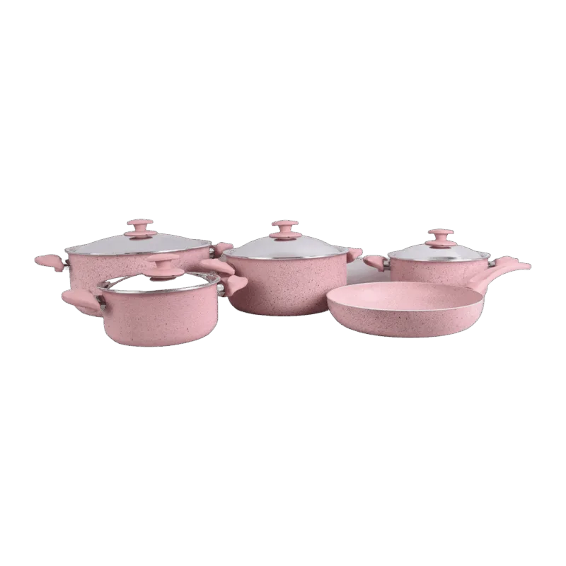 9 PCS Set - pink