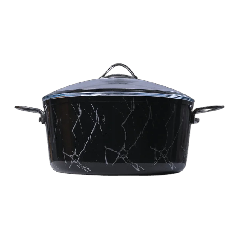 Casserole - black & grey