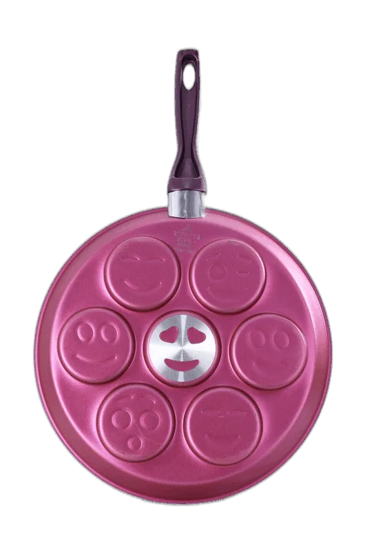 Emoji Fry Pan - pink