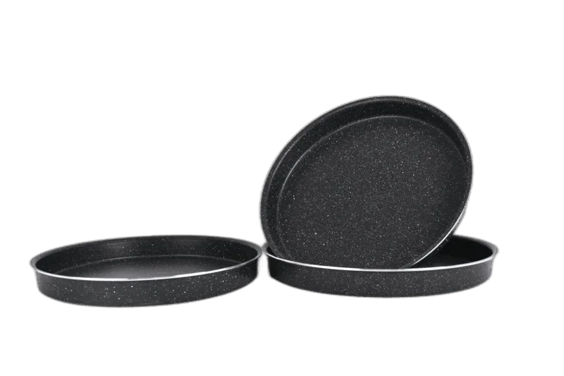 Pizza 3 Pieces Set 28-30-32 - black
